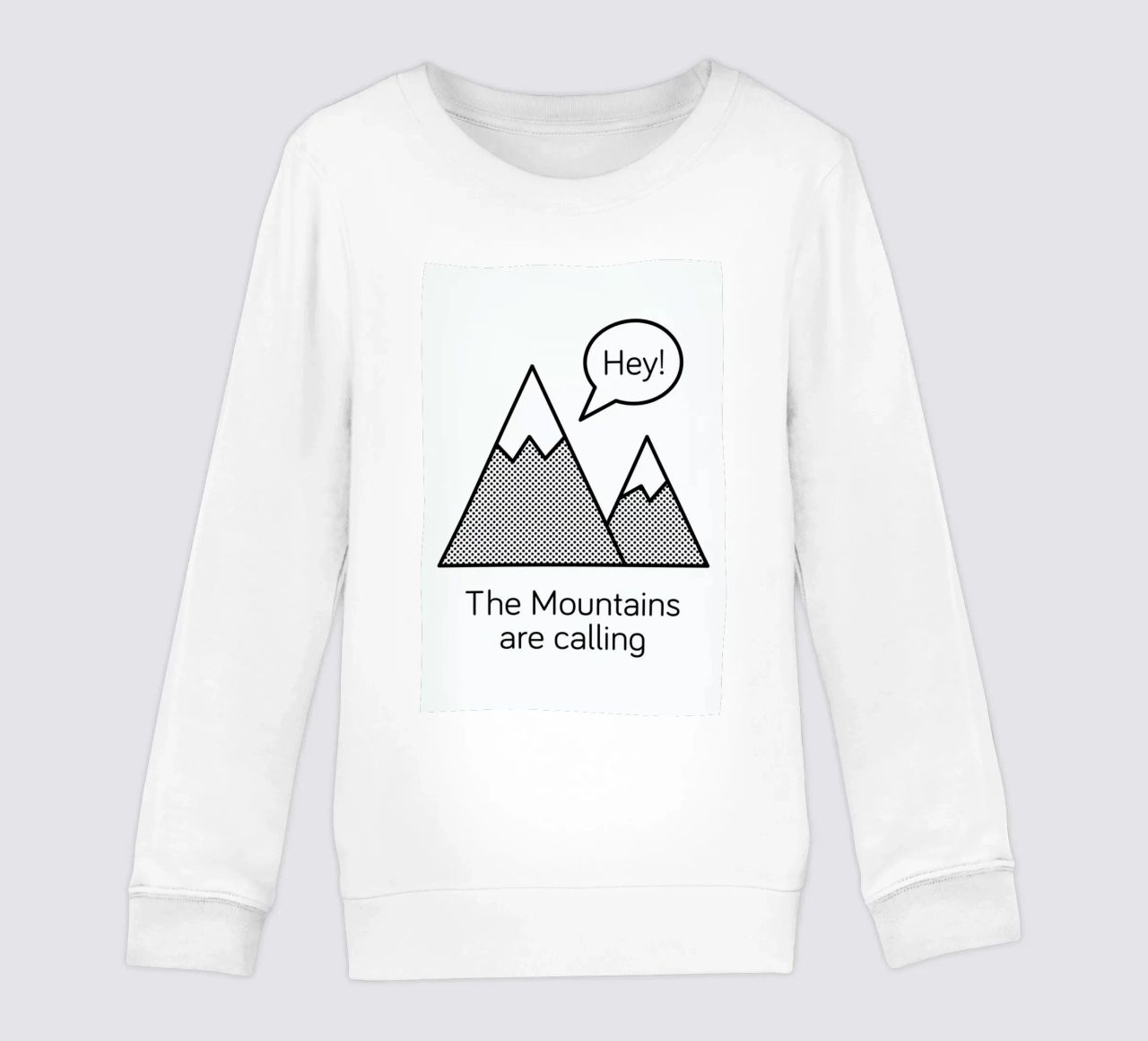 Mountains kinder sweatshirt van Chris Wharton