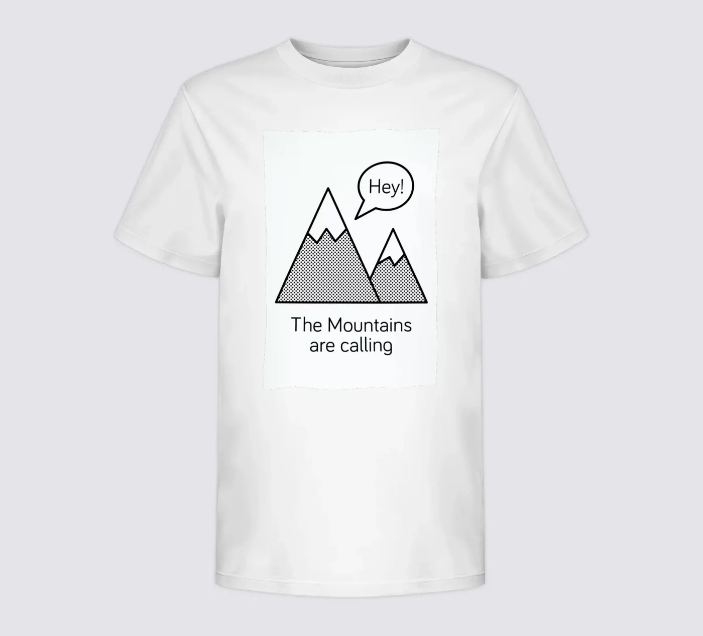 Mountains t-shirt bambini da Chris Wharton