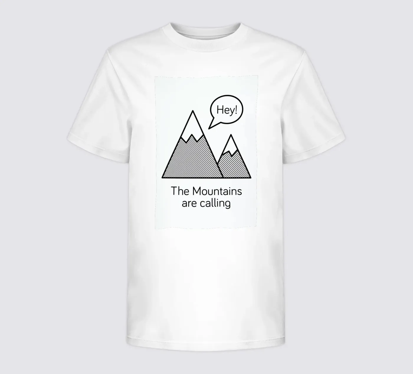 Mountains t-shirt bambini da Chris Wharton
