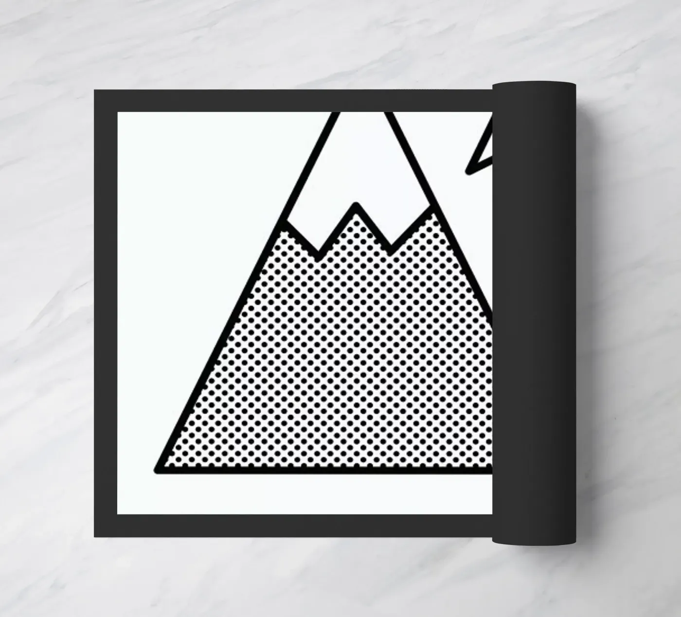 Mountains doormat by Chris Wharton