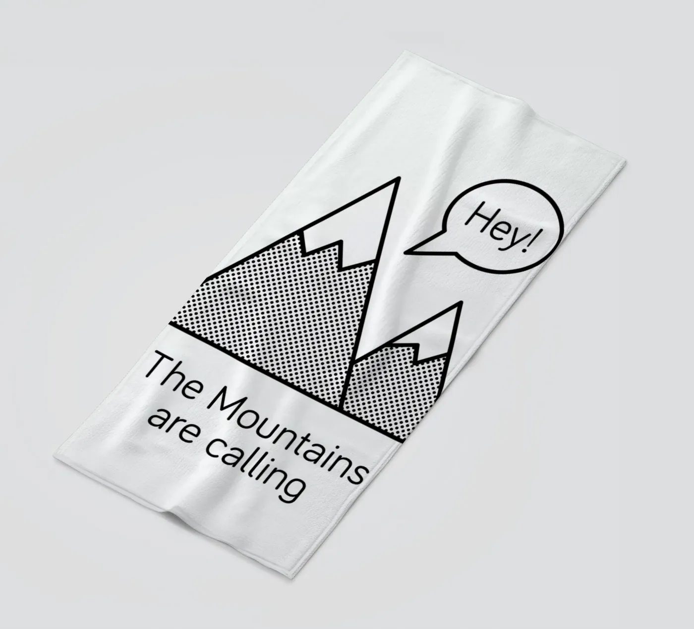 Mountains strandhanddoek van Chris Wharton