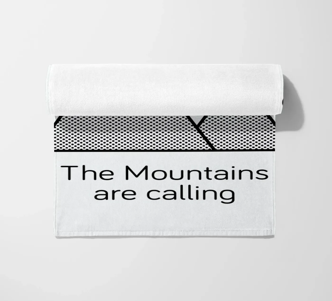 Mountains strandhanddoek van Chris Wharton