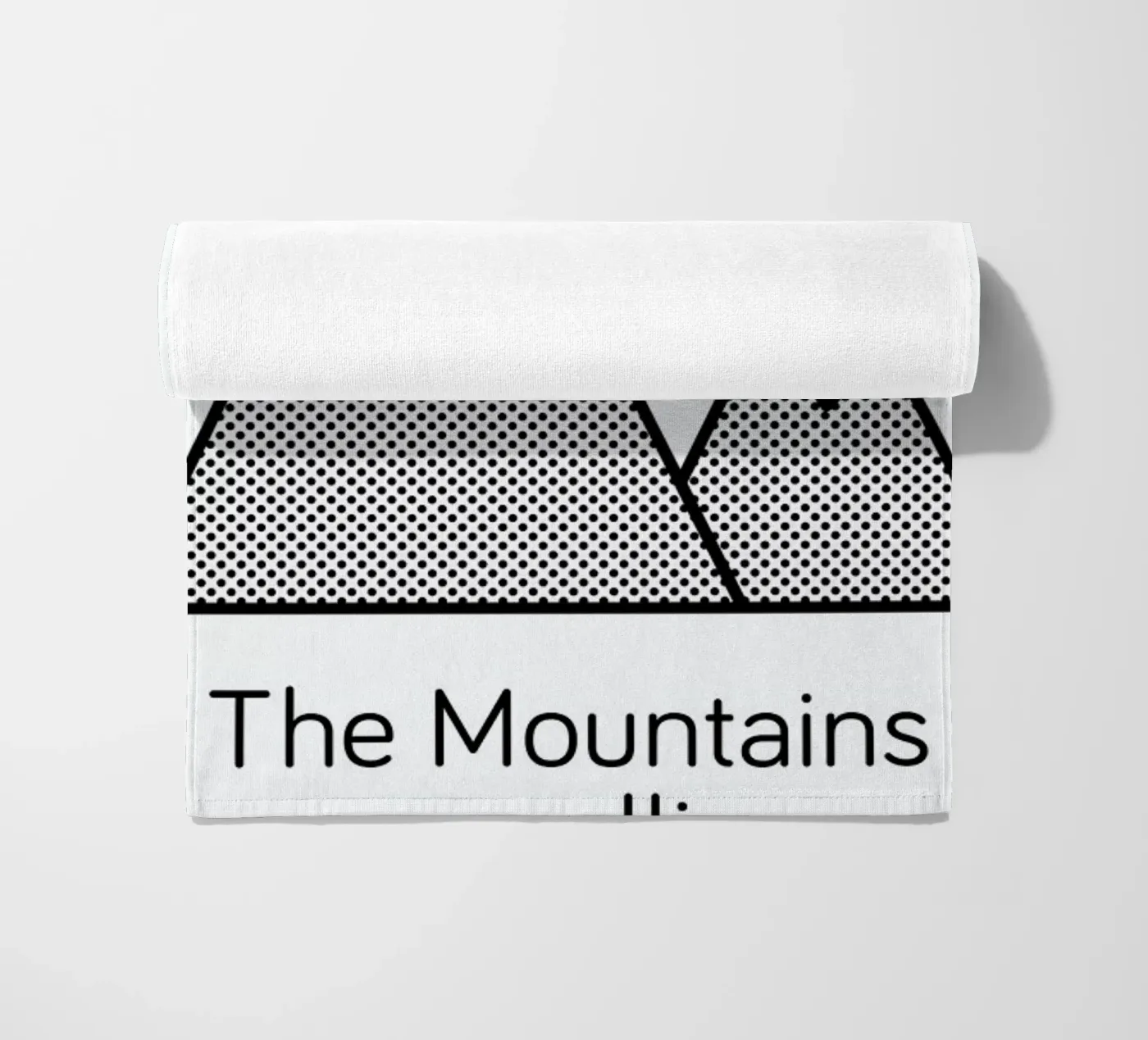 Mountains strandhanddoek van Chris Wharton