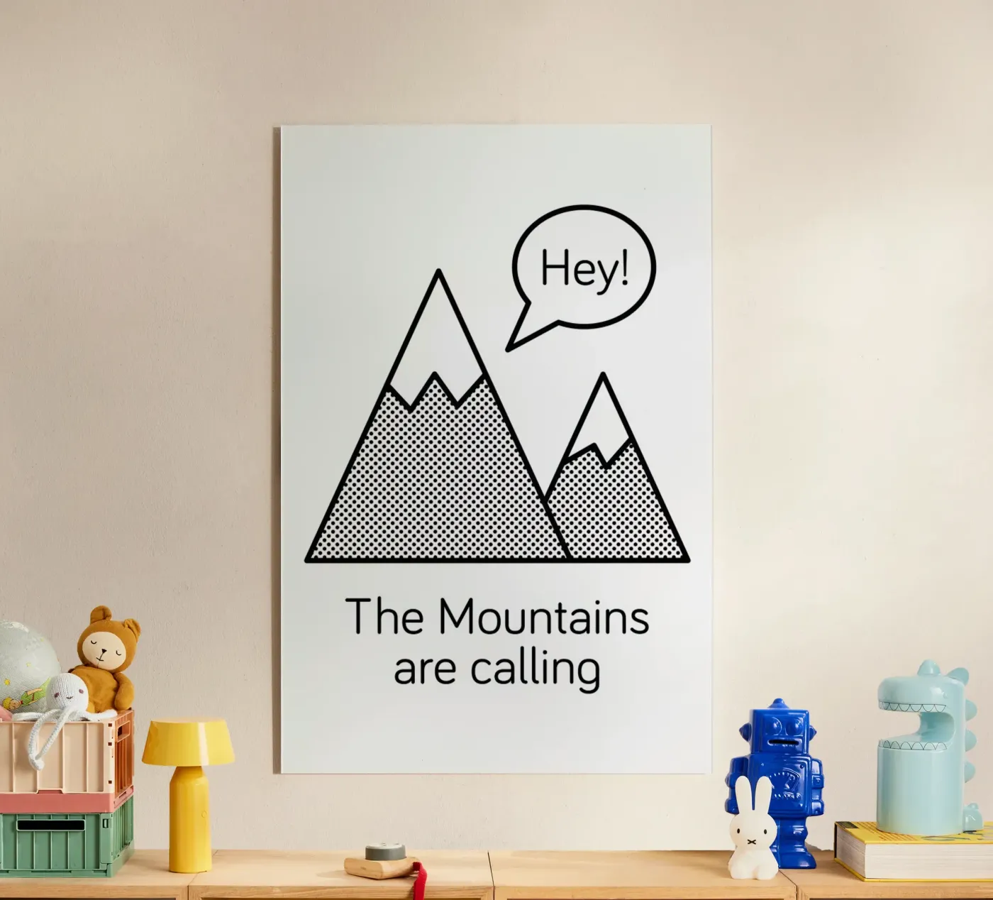 Mountains Acryl-Glas von Chris Wharton