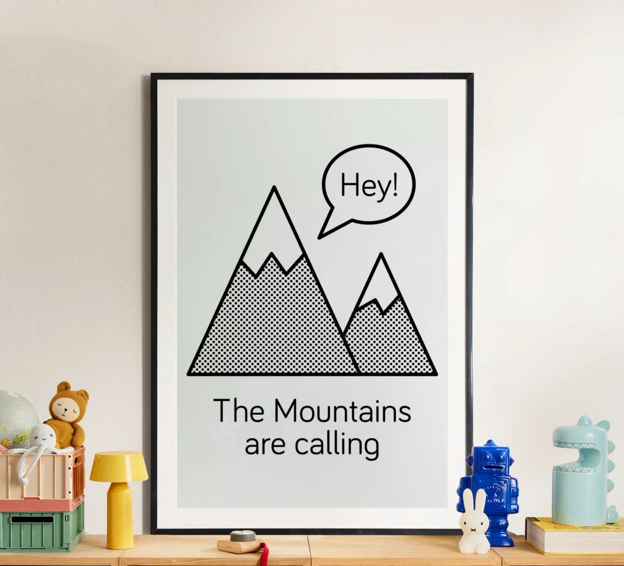Mountains Poster von Chris Wharton
