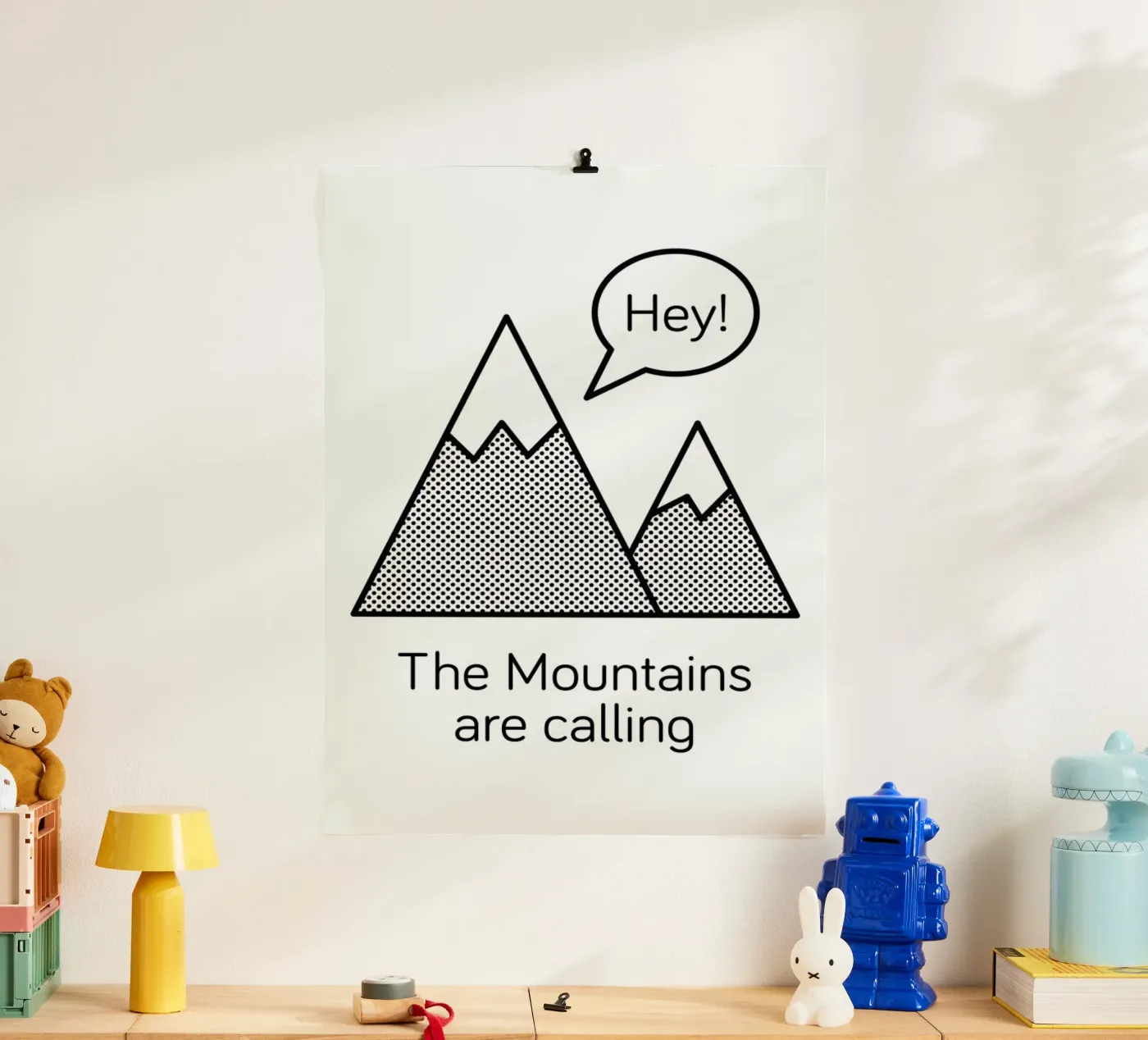 Mountains poster by Chris Wharton