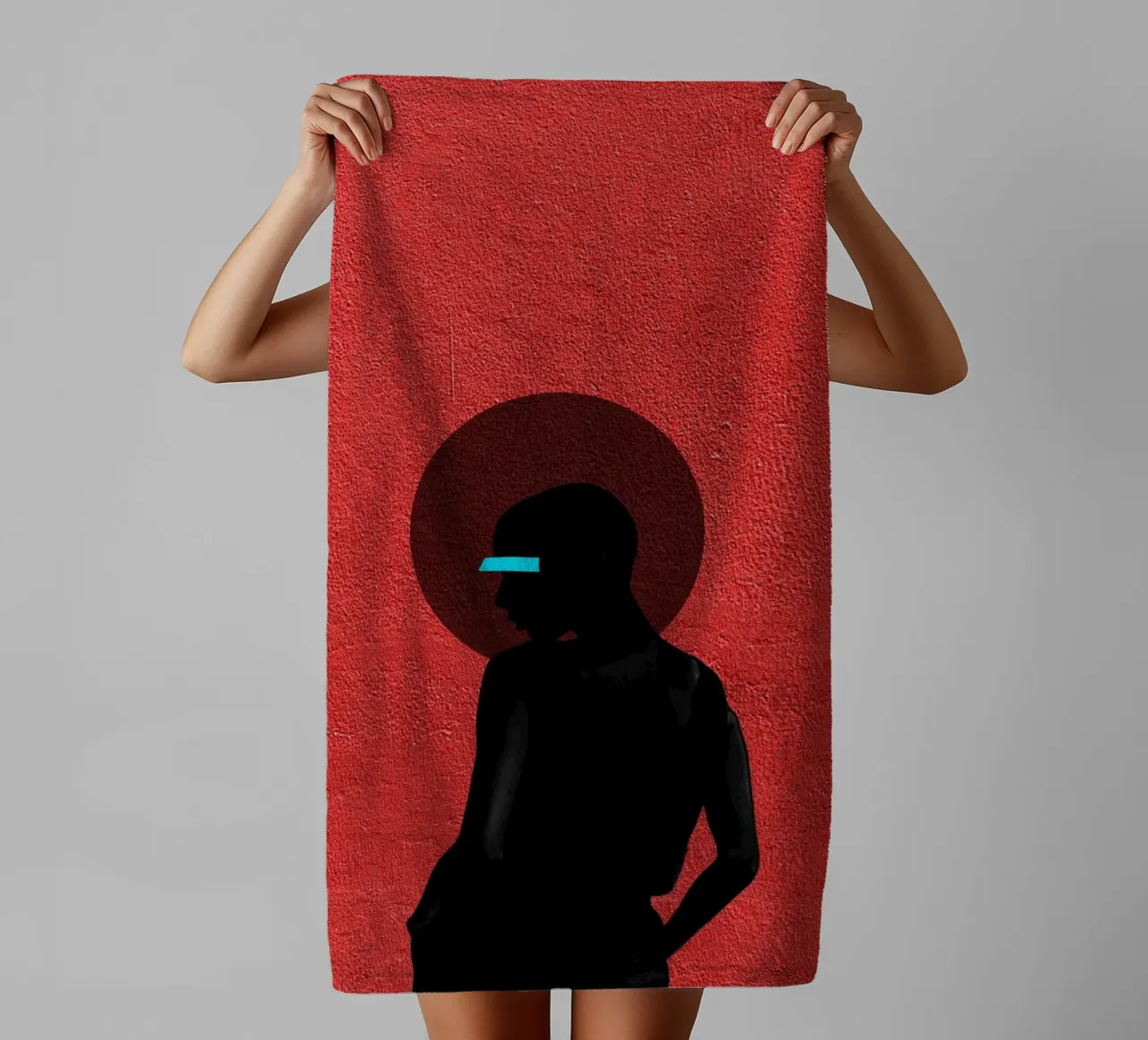 Afro Majesty asciugamano da bagno da Mathudace Créas