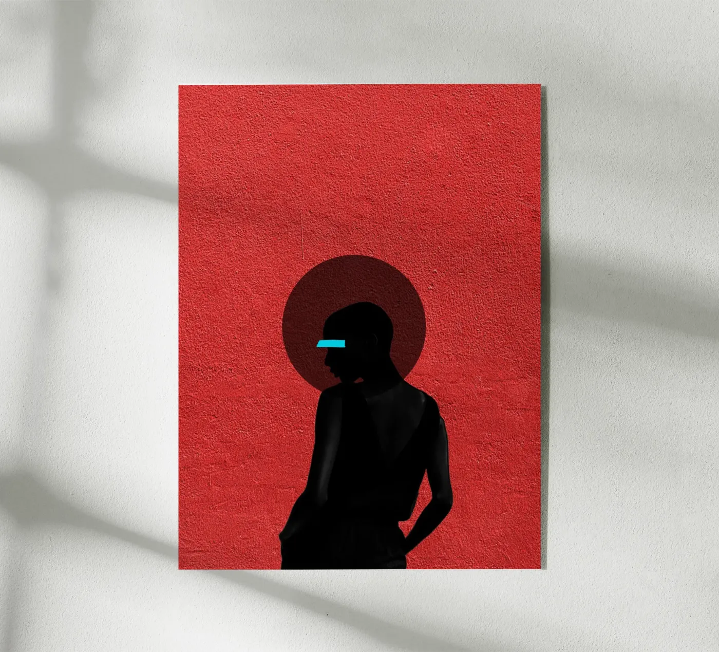 Afro Majesty acryl van Mathudace Créas