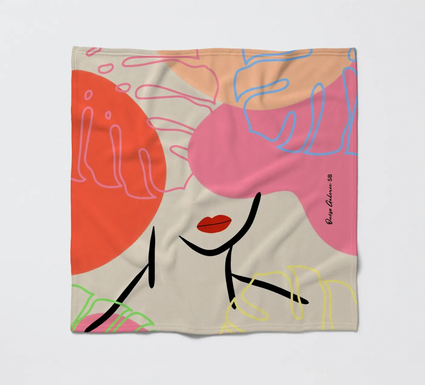 Subtle Drift fleecedeken van Mike Leymi