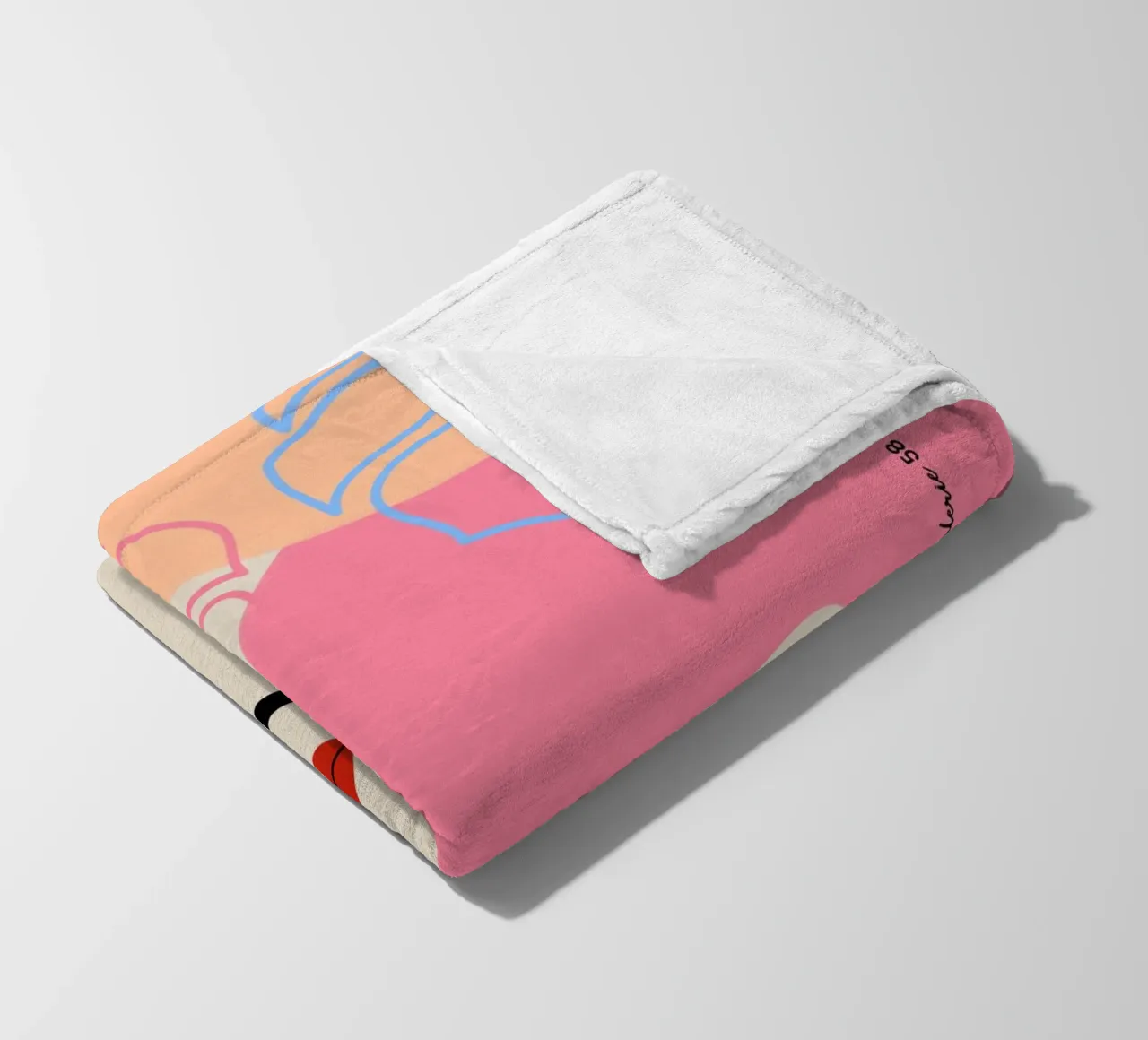 Subtle Drift Fleecedecke von Mike Leymi