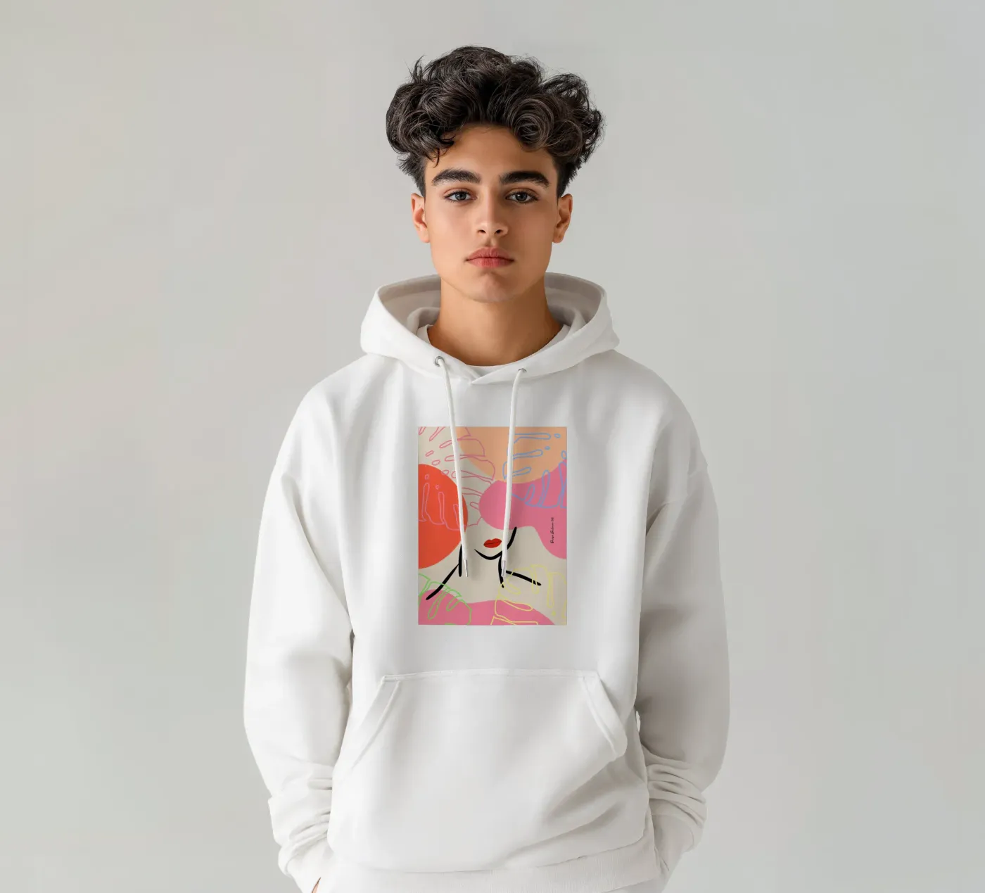 Subtle Drift hoodie van Mike Leymi