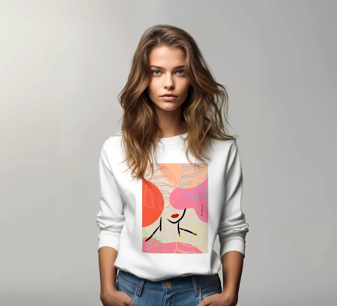 Subtle Drift sweatshirt by Mike Leymi