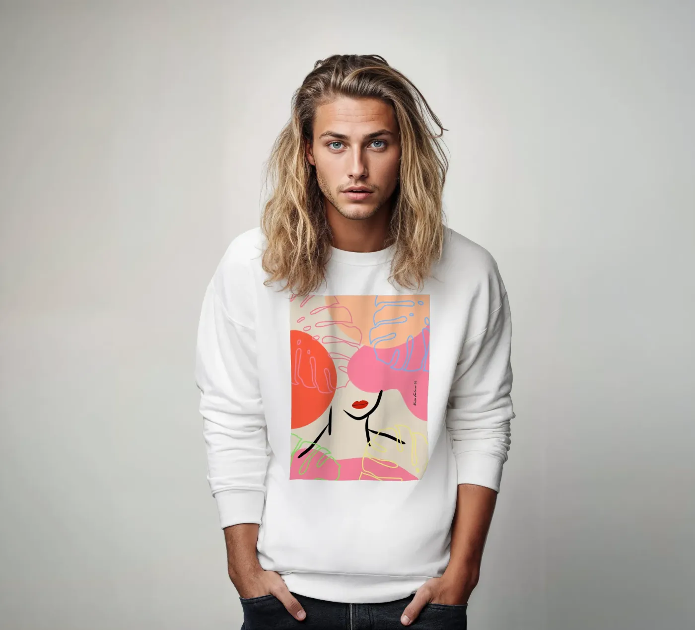 Subtle Drift sweatshirt by Mike Leymi