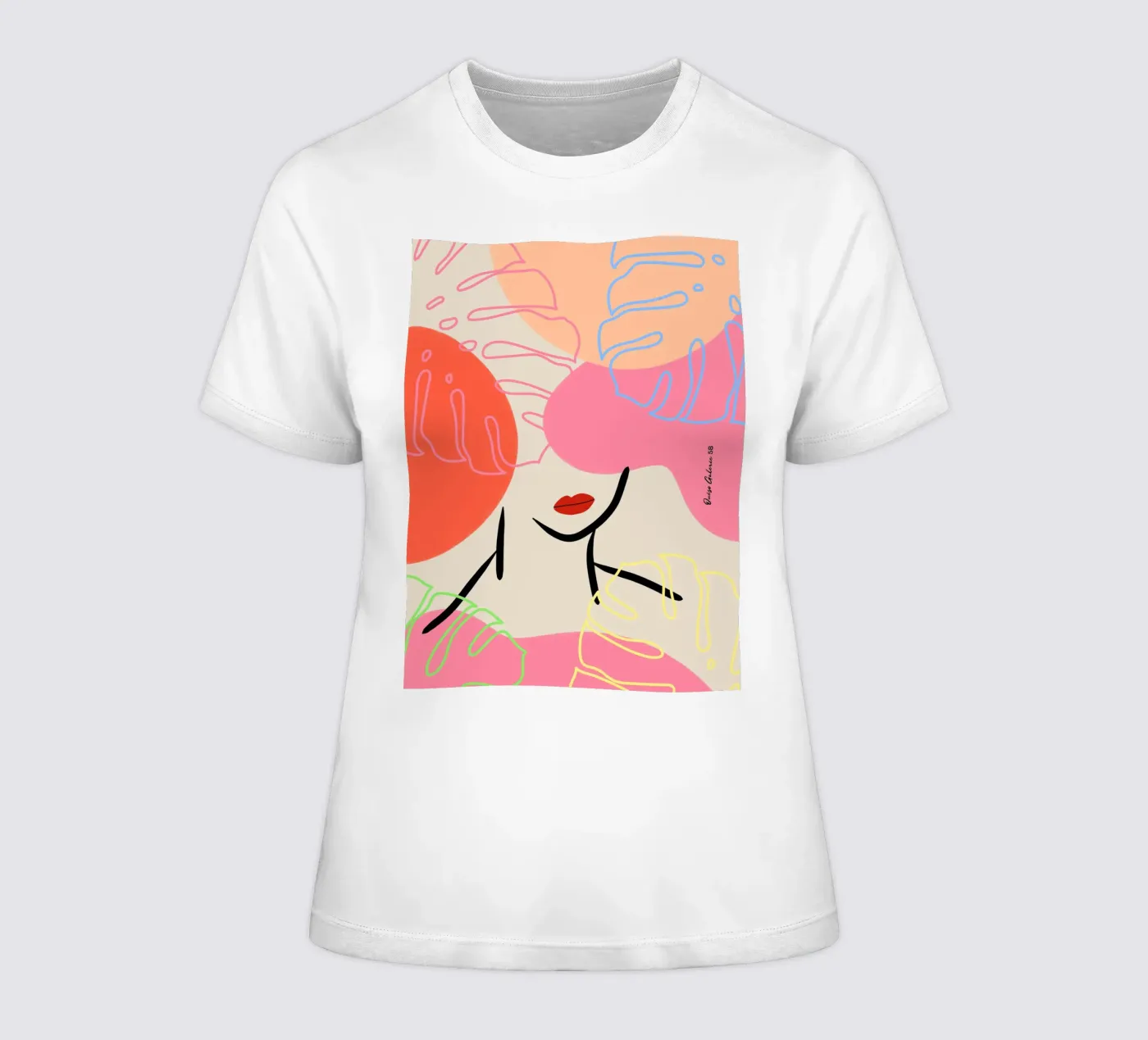 Subtle Drift t-shirt da donna da Mike Leymi