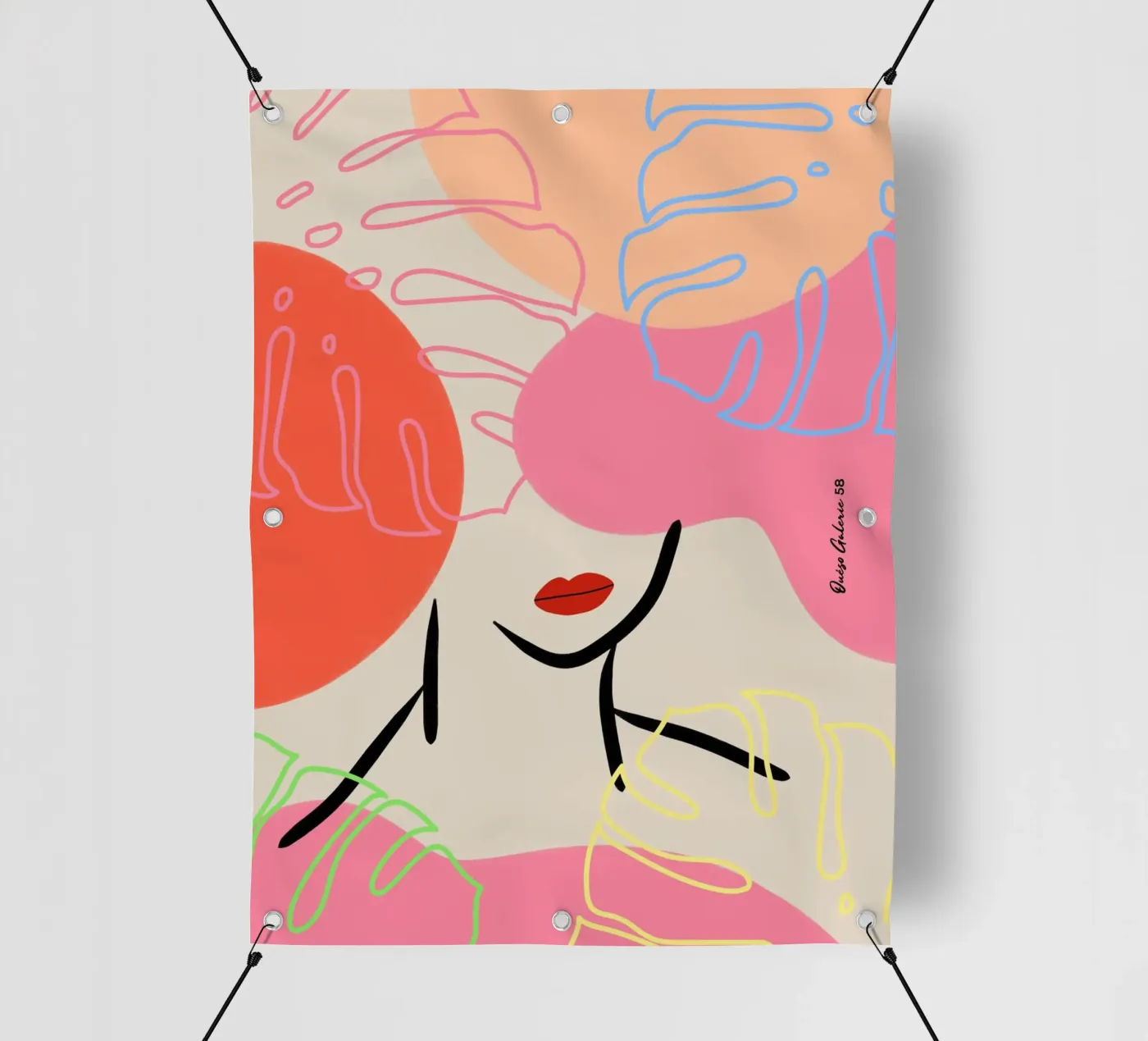 Subtle Drift PVC Plane von Mike Leymi