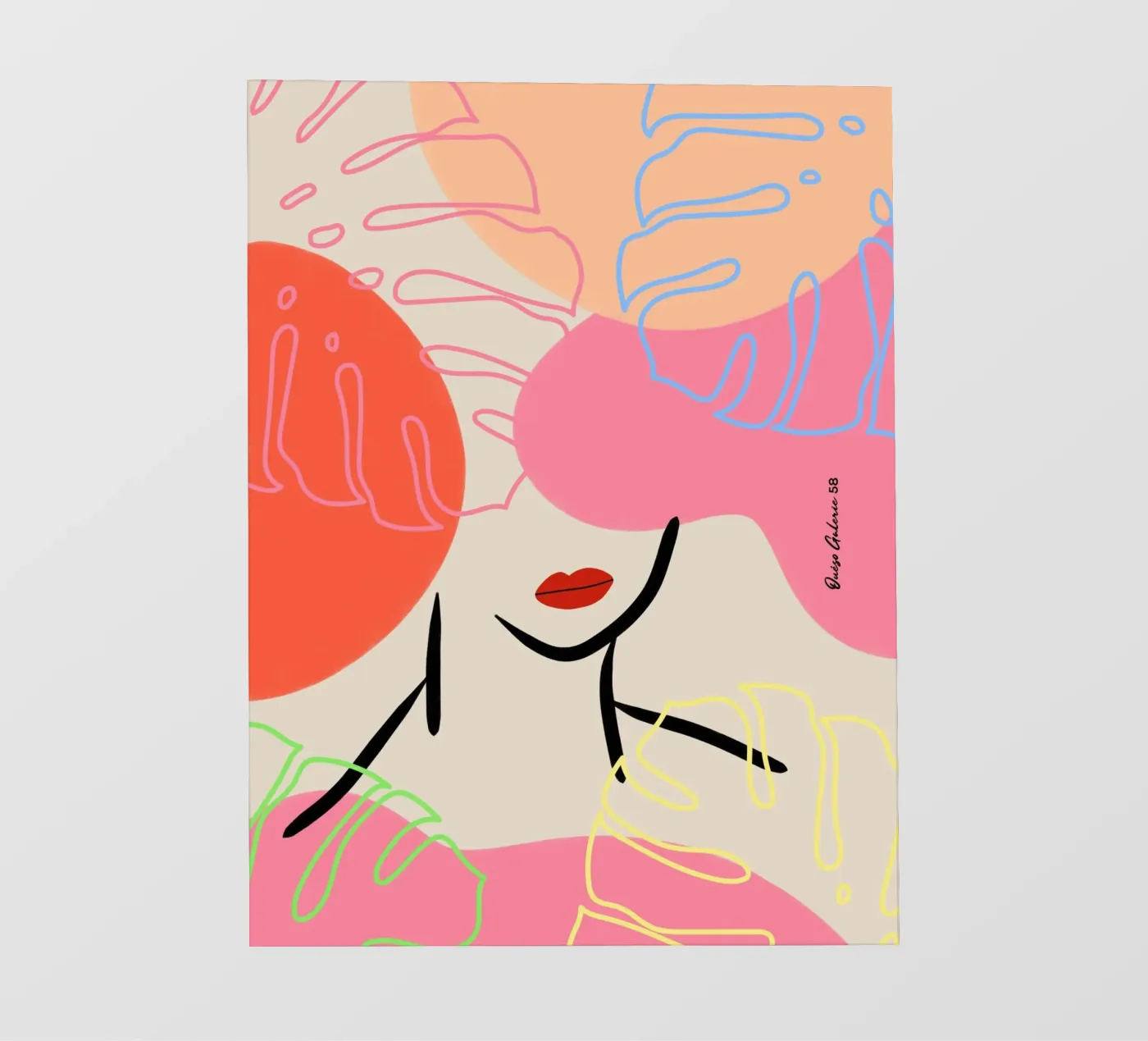 Subtle Drift PVC Plane von Mike Leymi