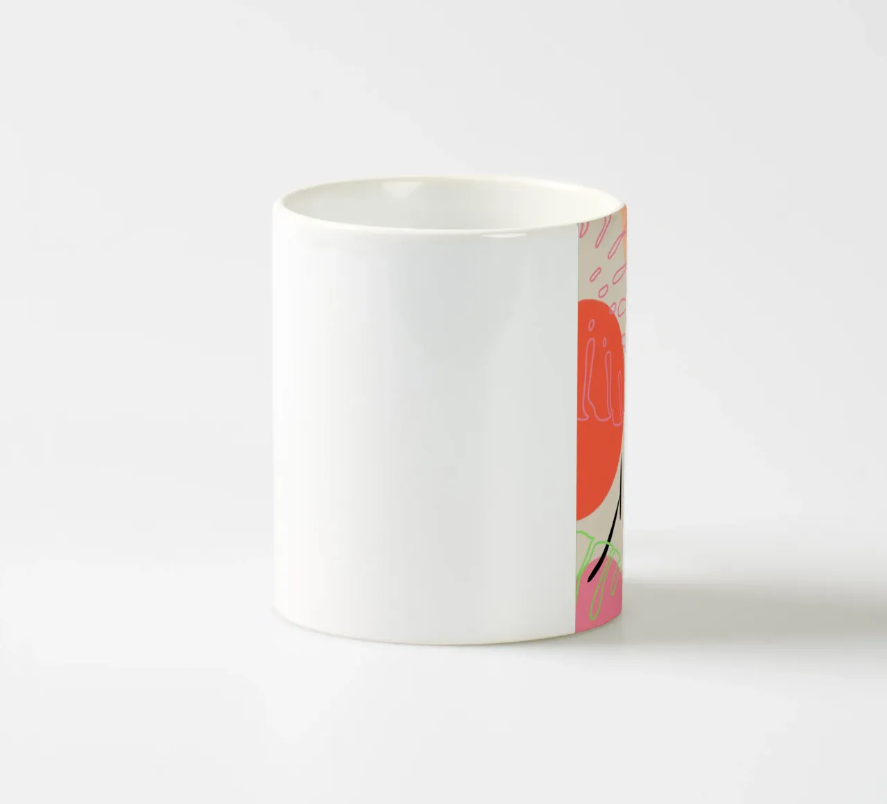Subtle Drift tazza in ceramica da Mike Leymi