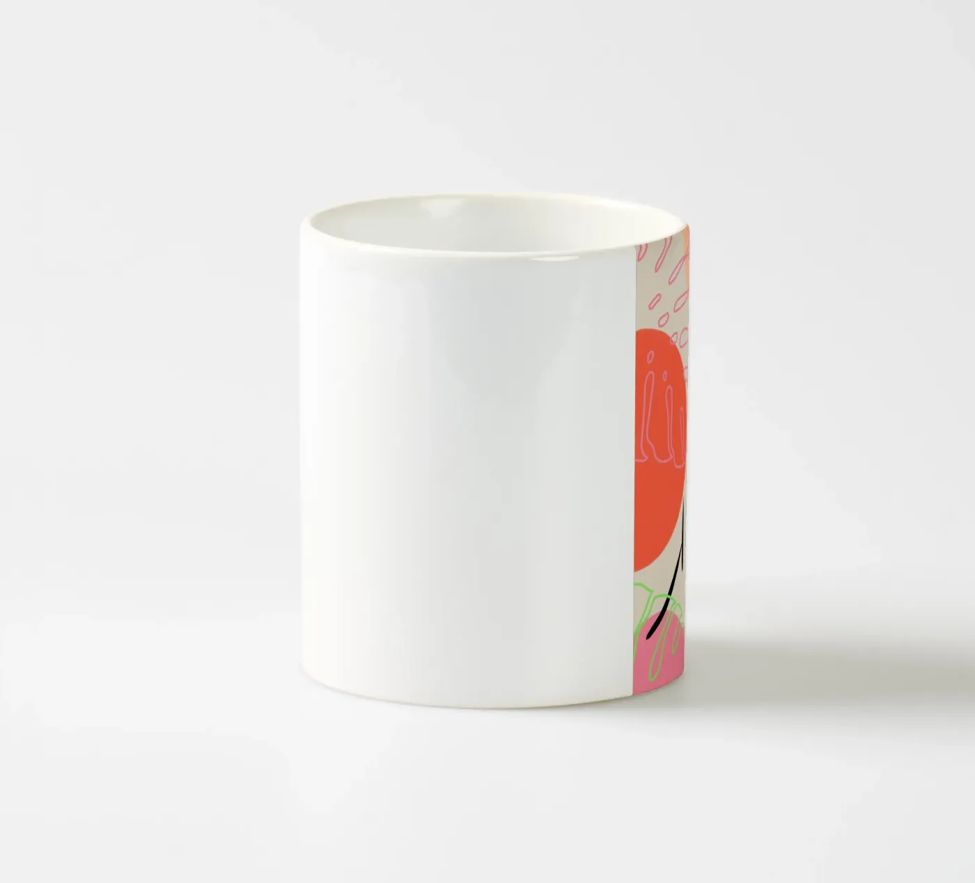 Subtle Drift ceramic mug by Mike Leymi