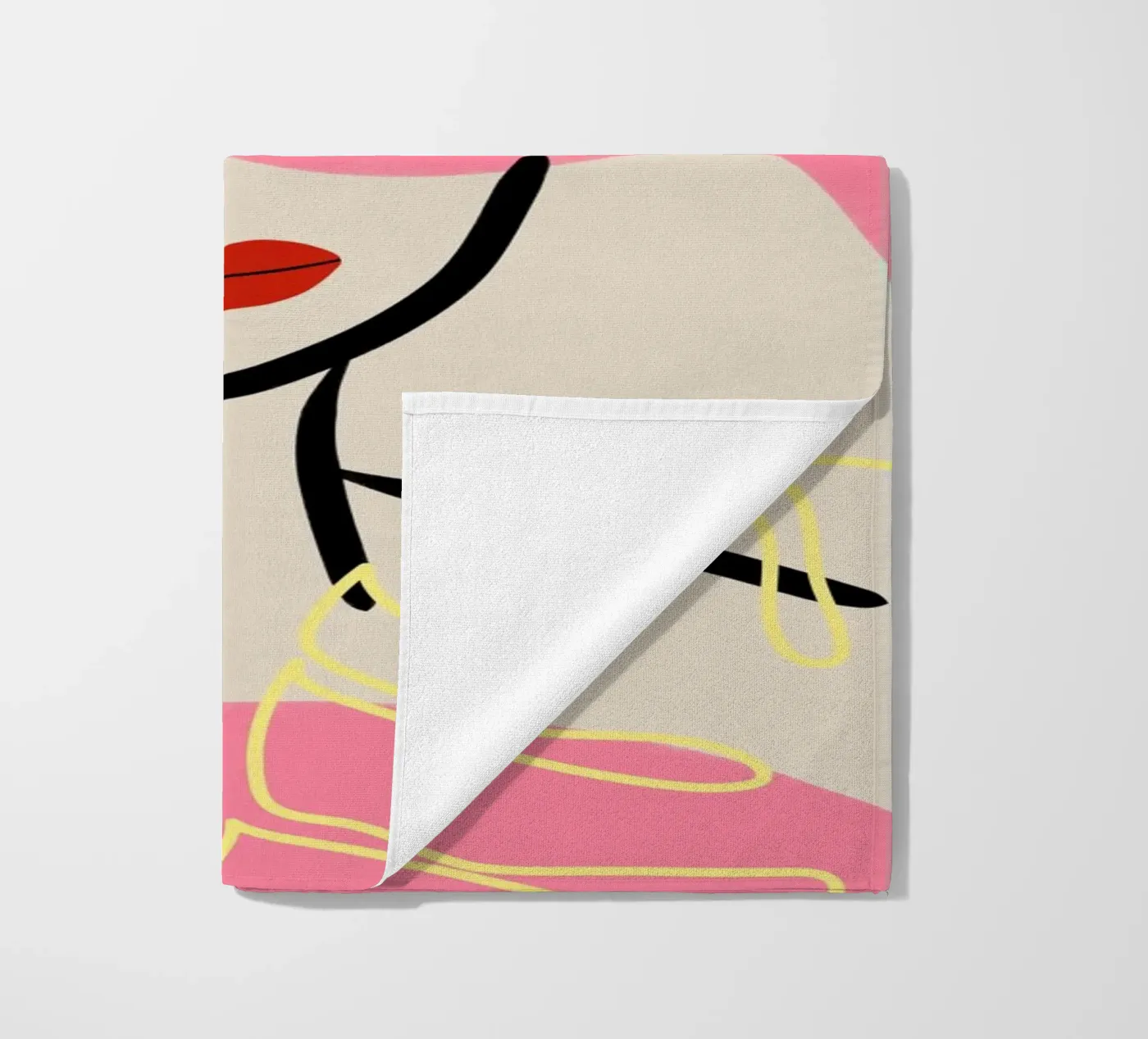 Subtle Drift strandhanddoek van Mike Leymi