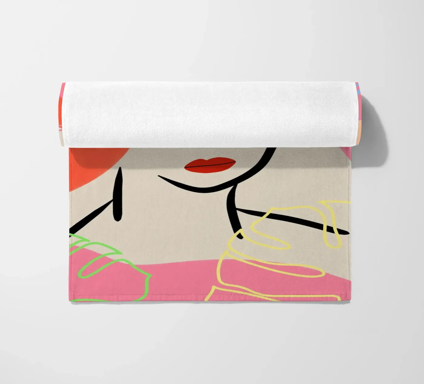 Subtle Drift strandhanddoek van Mike Leymi