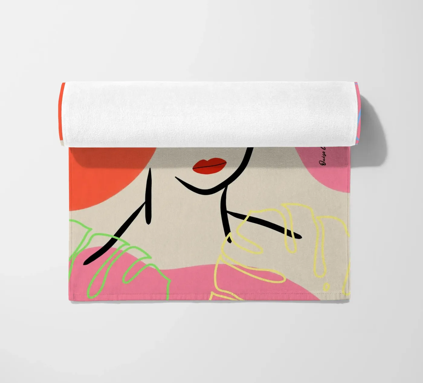 Subtle Drift strandhanddoek van Mike Leymi
