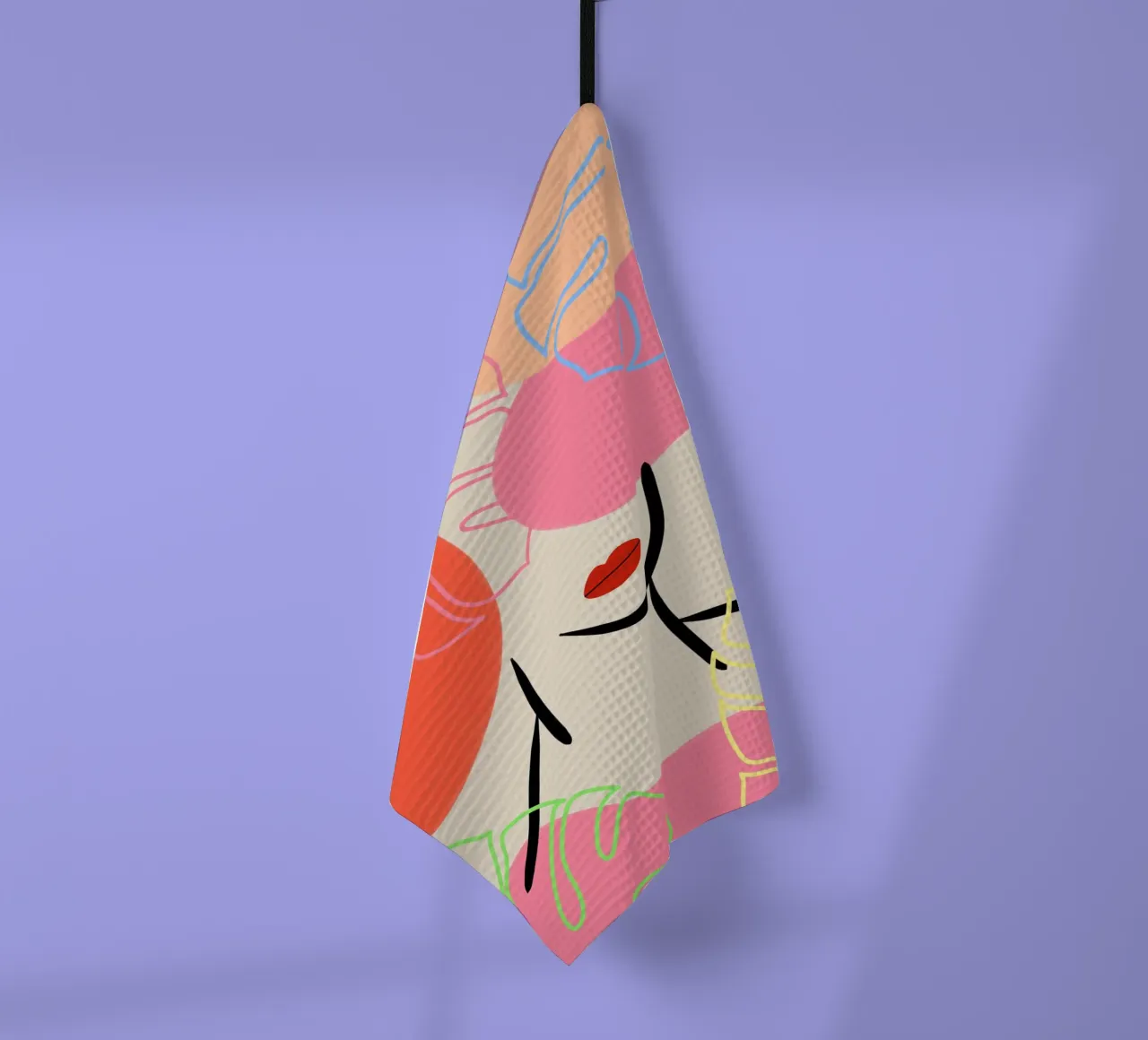 Subtle Drift torchon de Mike Leymi