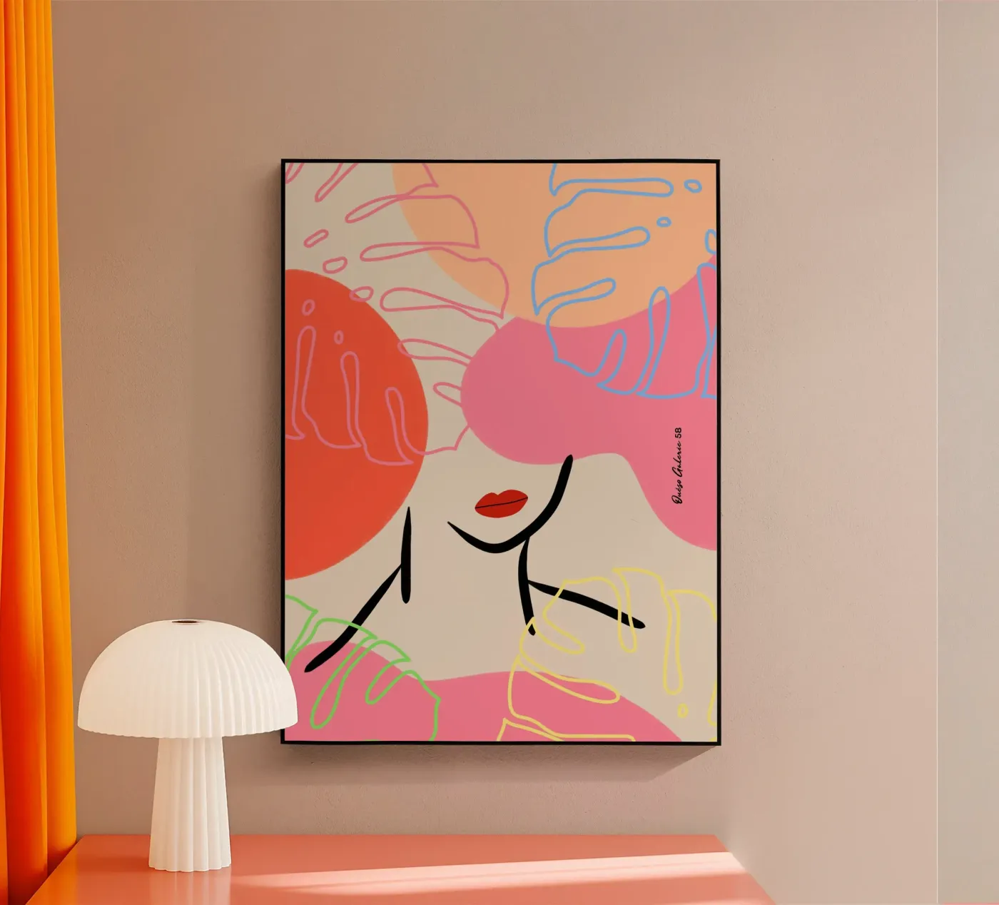 Subtle Drift plexiglas de Mike Leymi