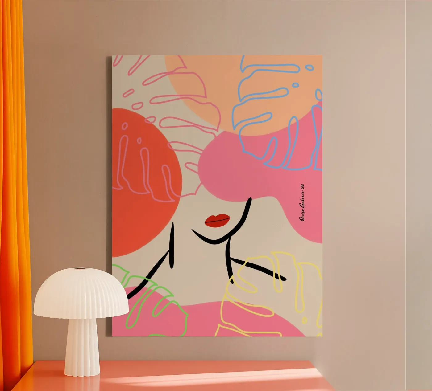 Subtle Drift canvas by Mike Leymi