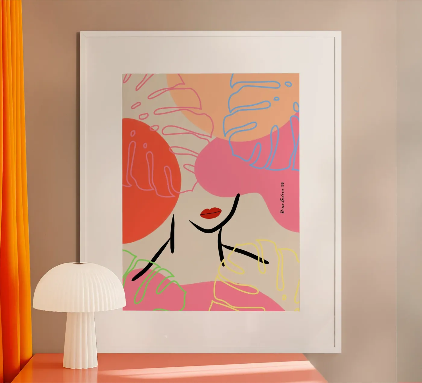 Subtle Drift poster van Mike Leymi