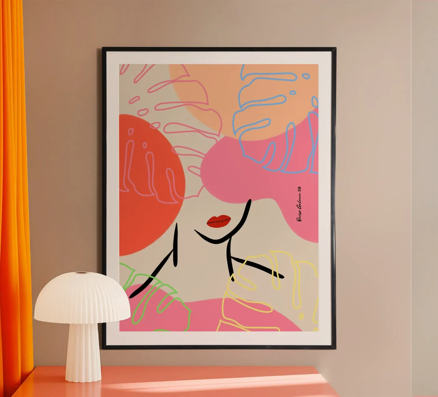 Subtle Drift poster van Mike Leymi