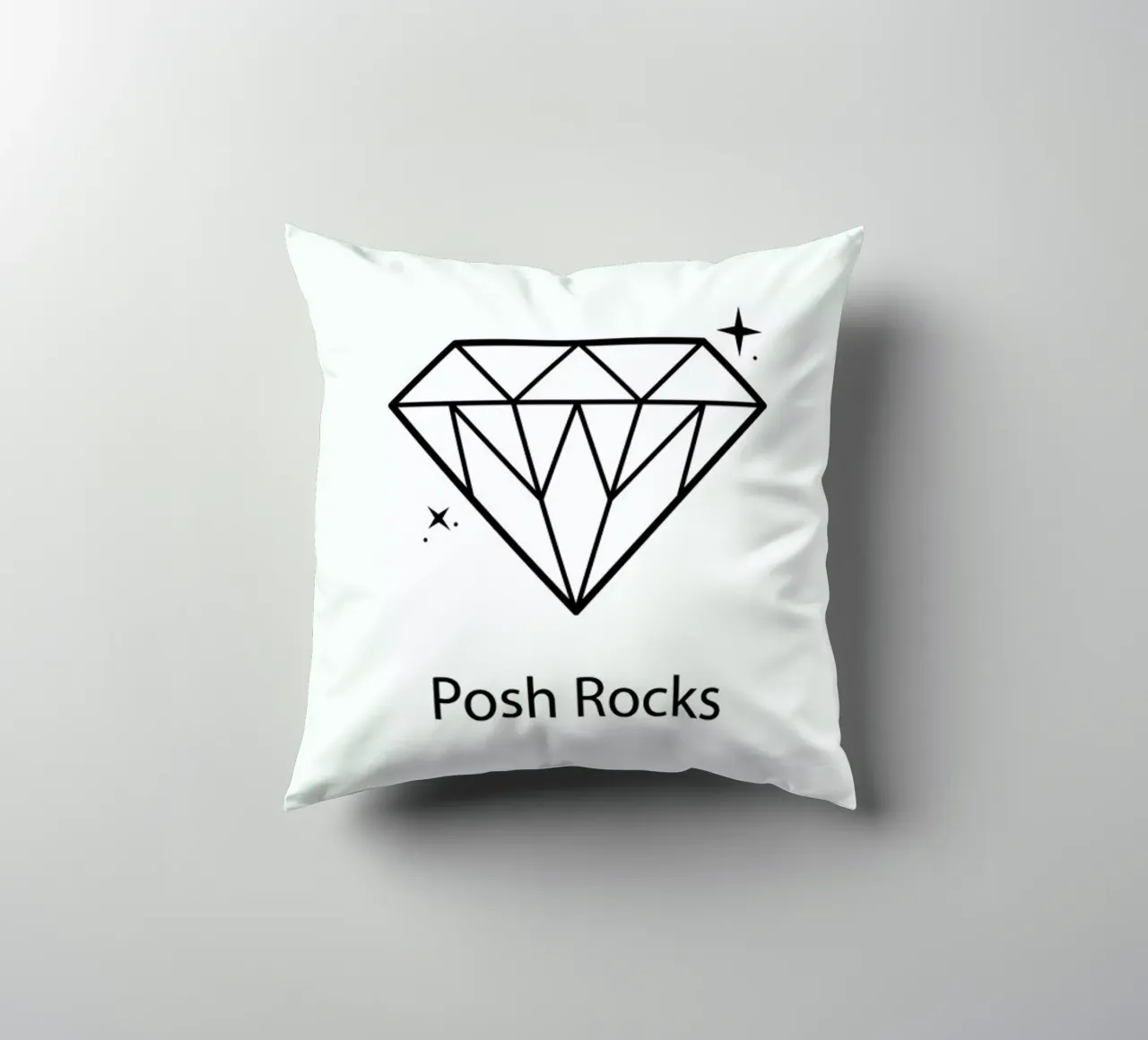 Posh cuscino da Chris Wharton