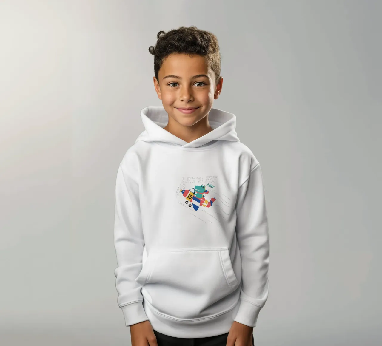 Cocodrilo Skybound sudadera con capucha para niño de ComfyCouture