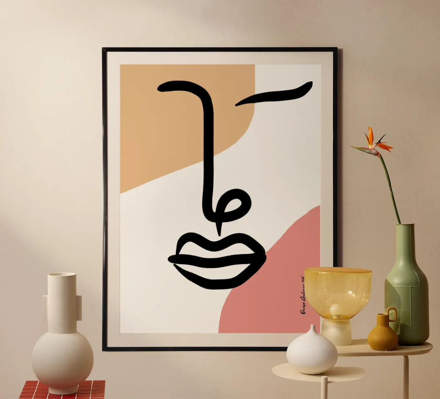 Breezy Reflections Poster von Mike Leymi