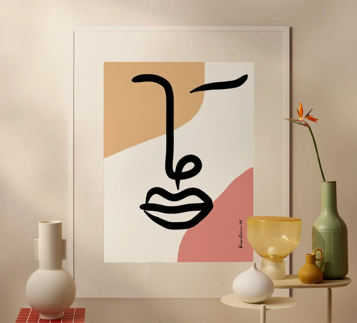 Breezy Reflections Poster von Mike Leymi