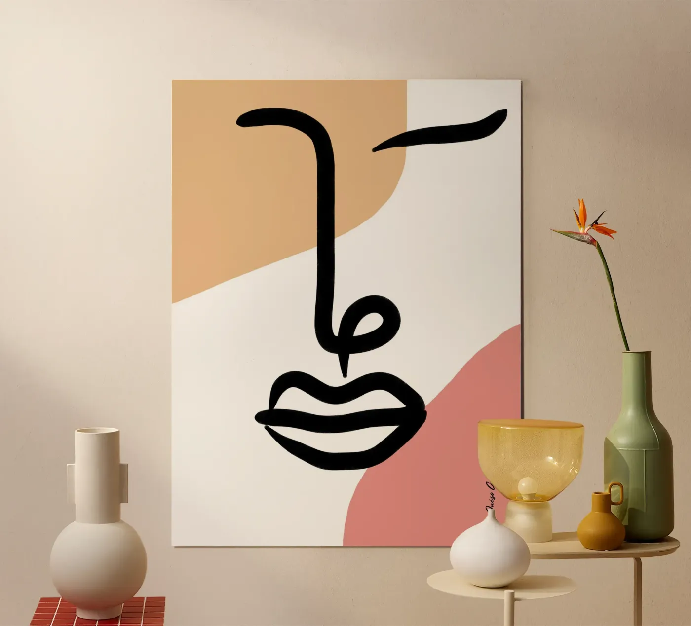Breezy Reflections Poster von Mike Leymi