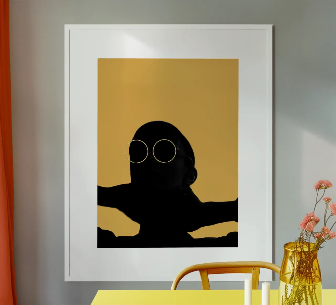 Afro Dreamscape poster da Mathudace Créas