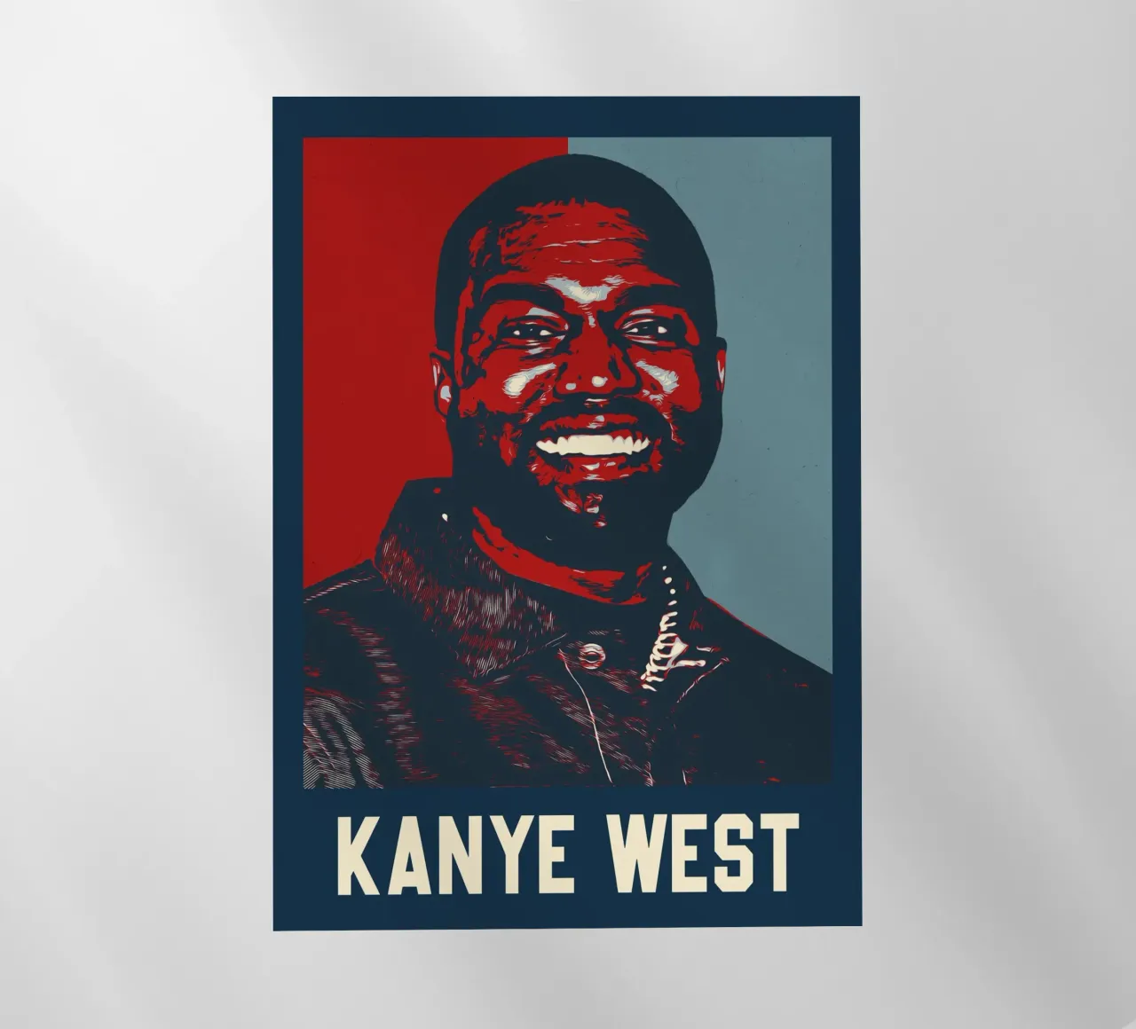 Kanye West pellicola backlit da HopeStudio