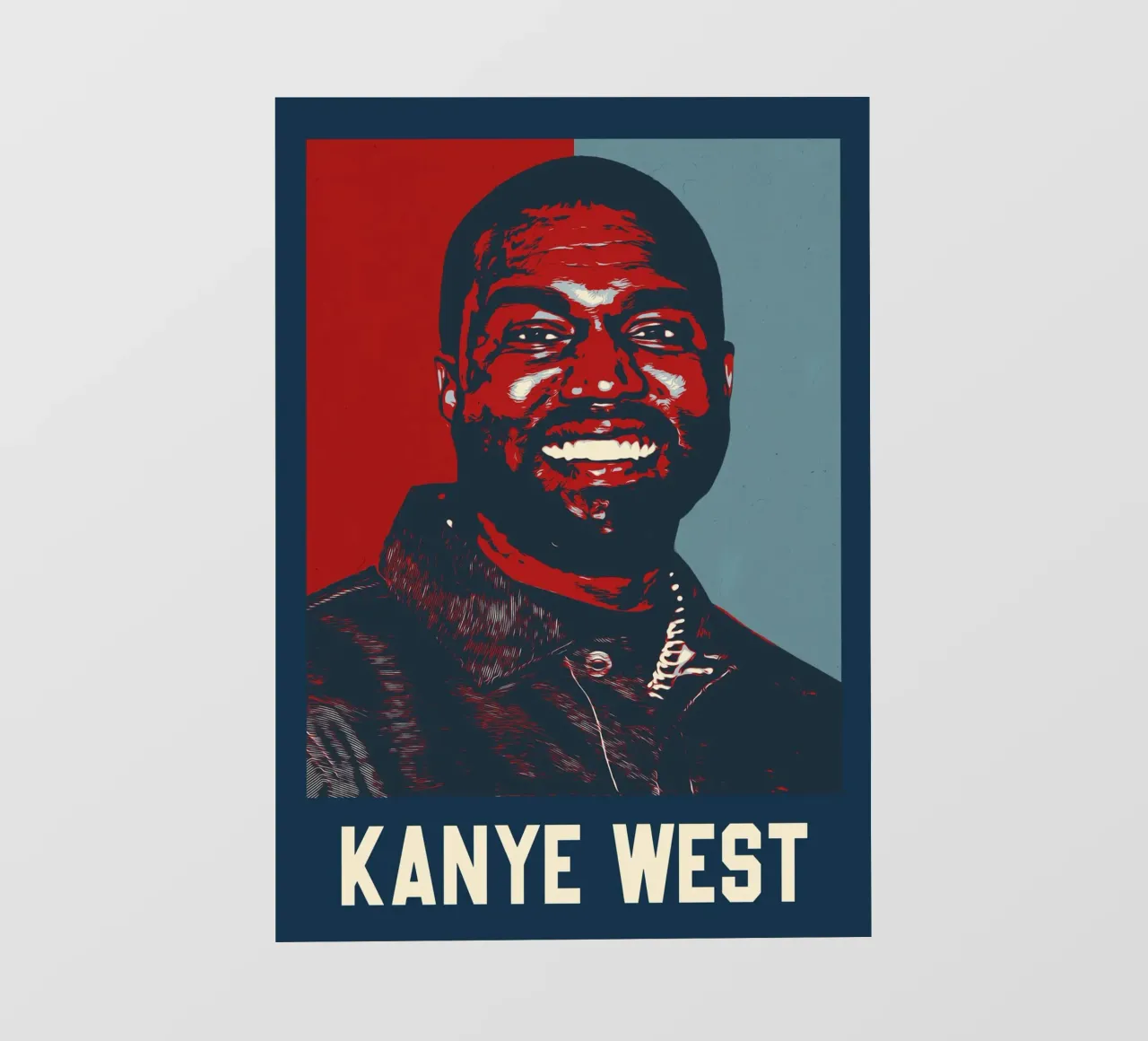 Kanye West telo in pvc da HopeStudio