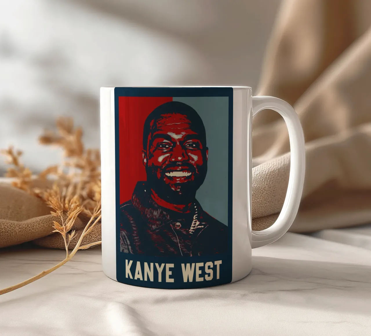 Kanye West tazza in ceramica da HopeStudio