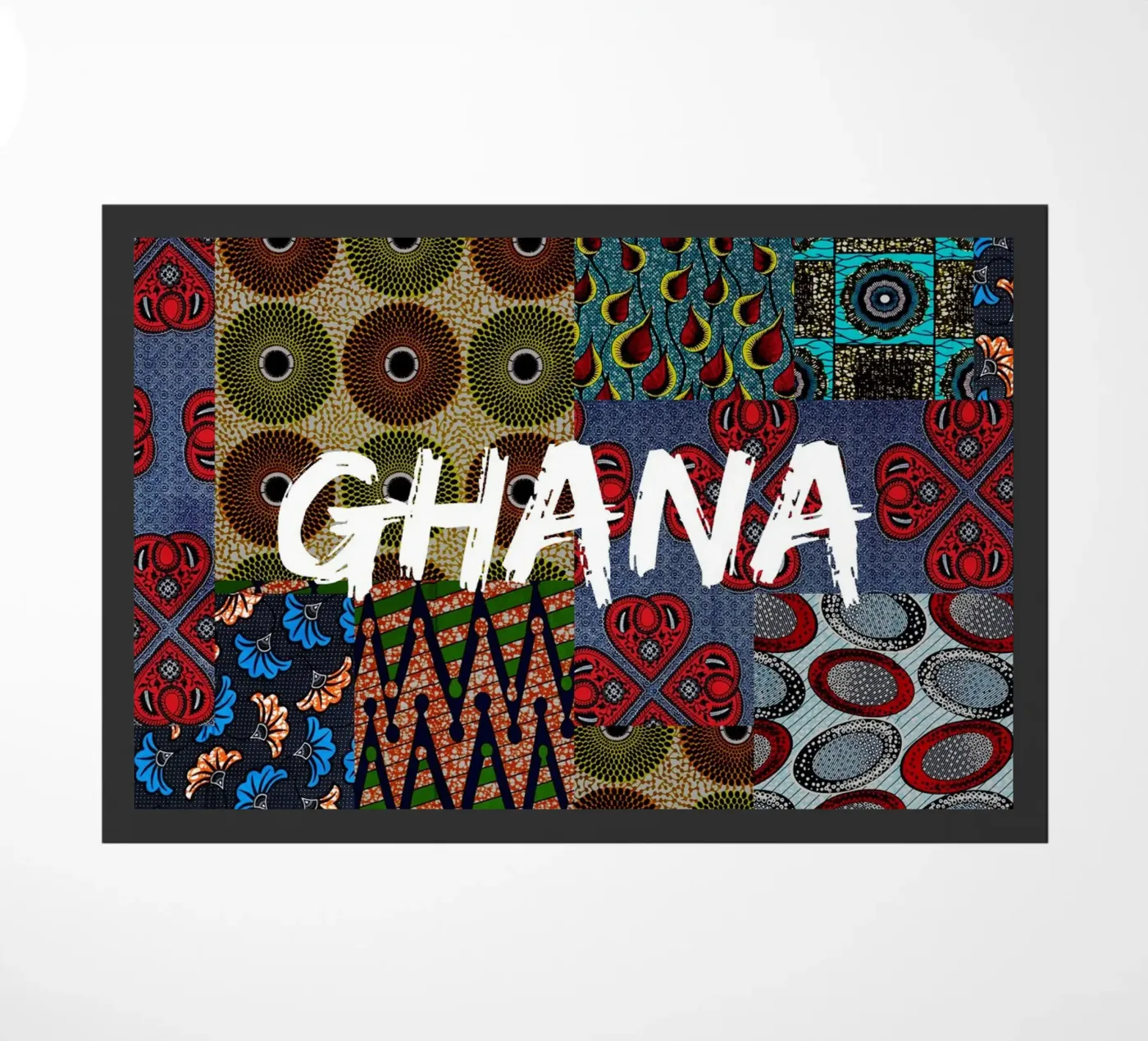 Ghana doormat by Mathudace Créas