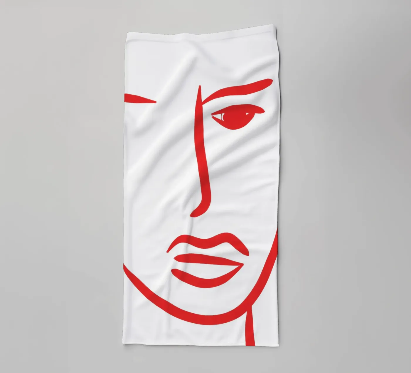 Silent Waves towel by Mike Leymi