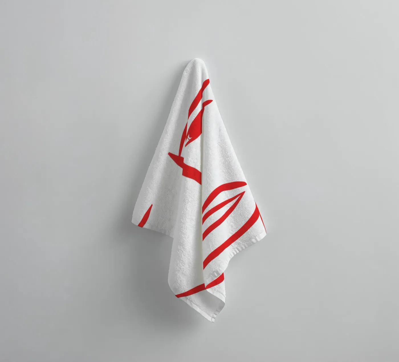 Silent Waves towel by Mike Leymi