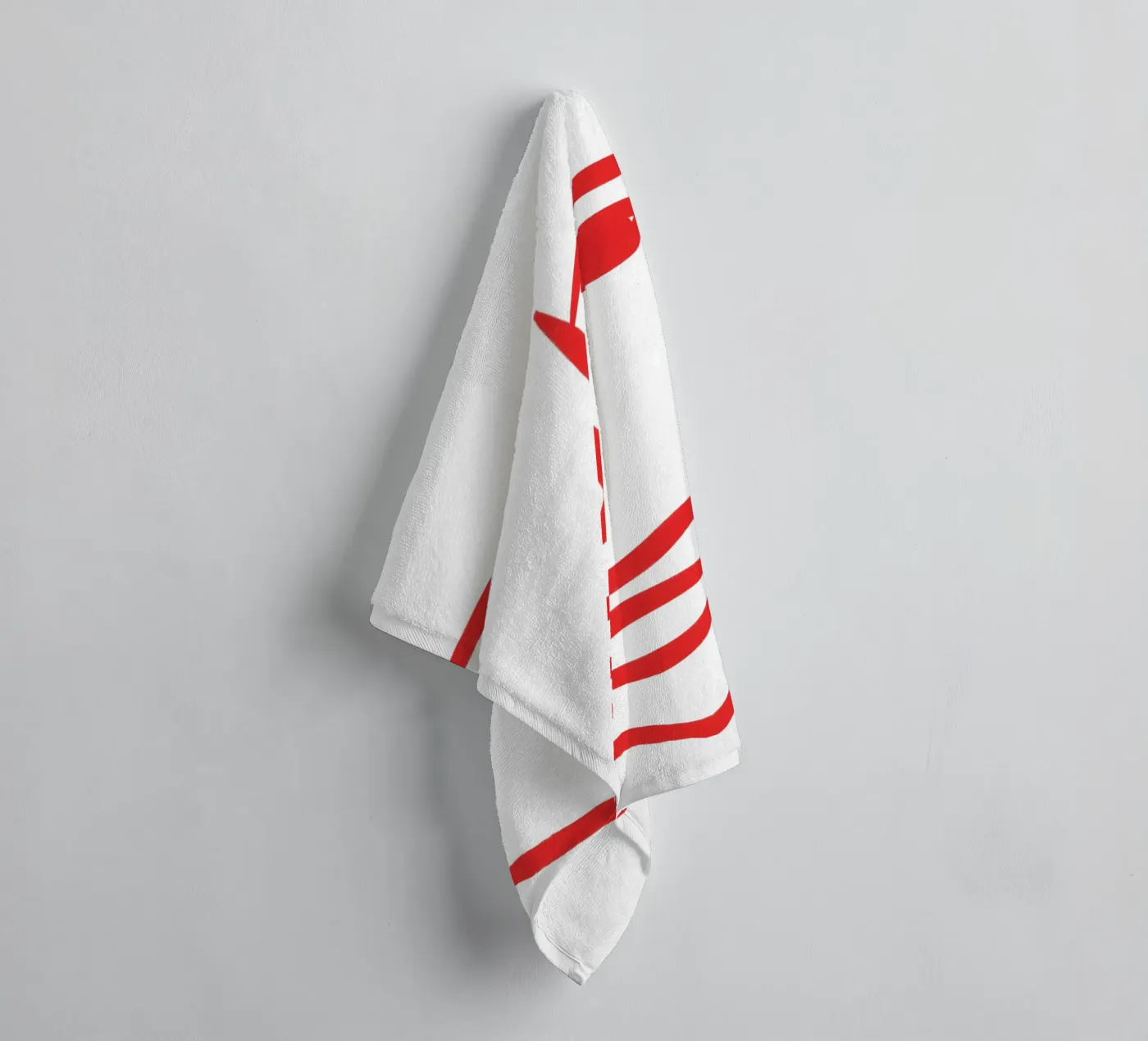 Silent Waves towel by Mike Leymi