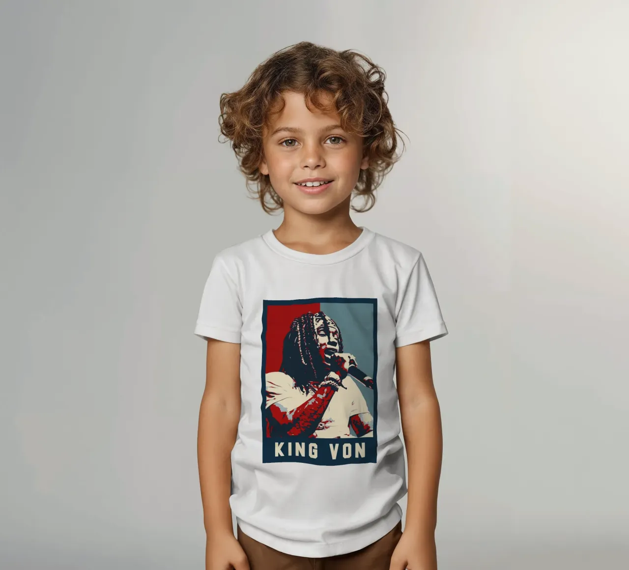King Von t-shirt bambini da HopeStudio