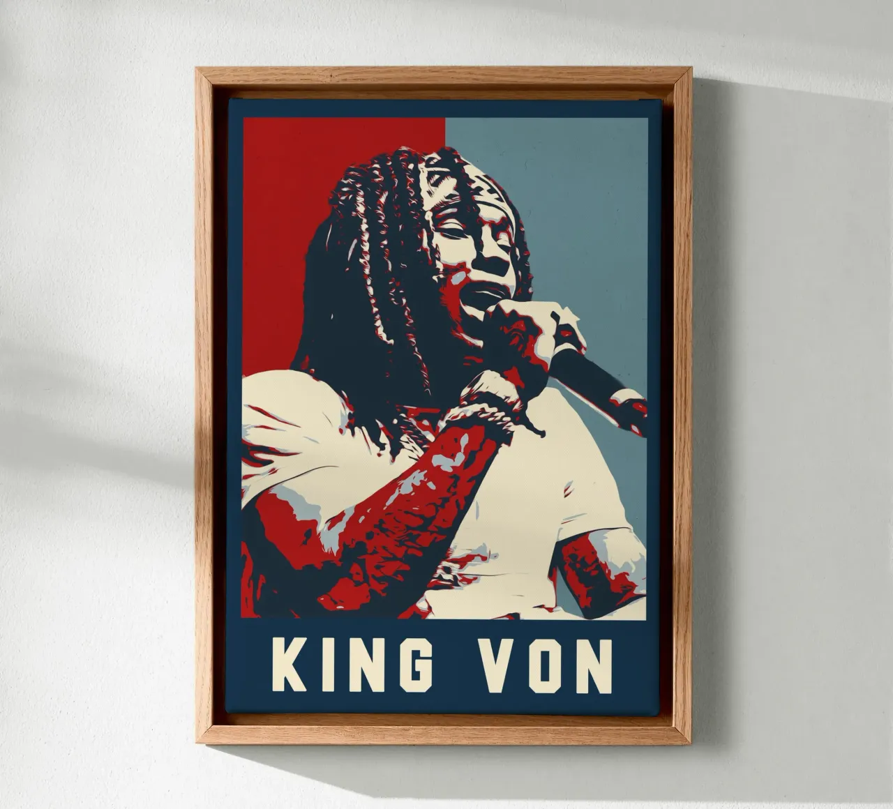 King Von tela da HopeStudio