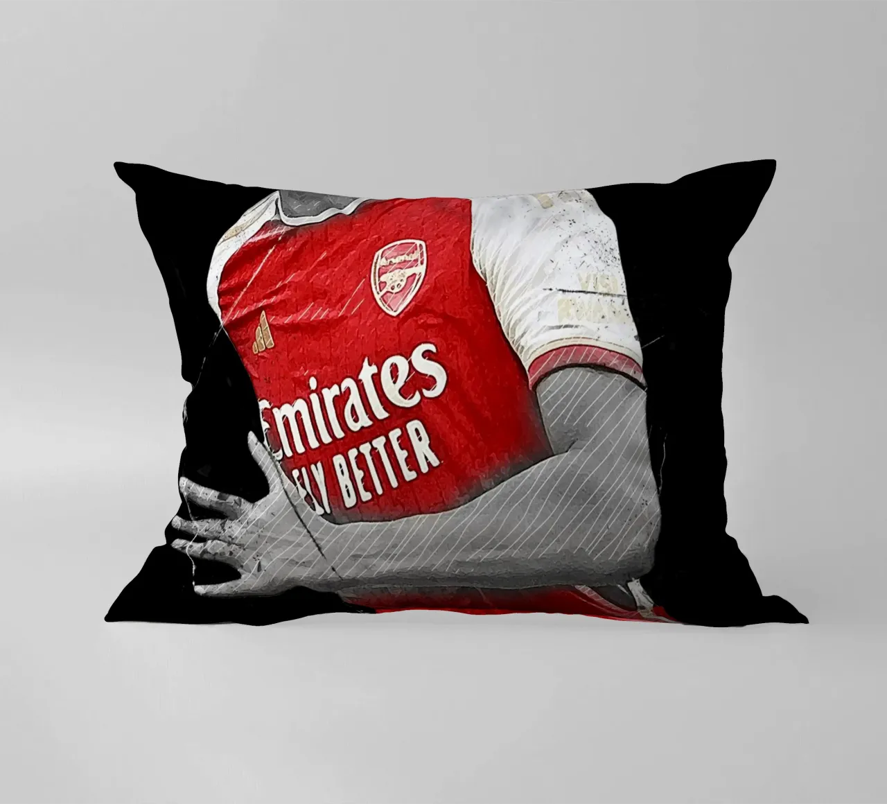 William Saliba Arsenal cuscino da tenten