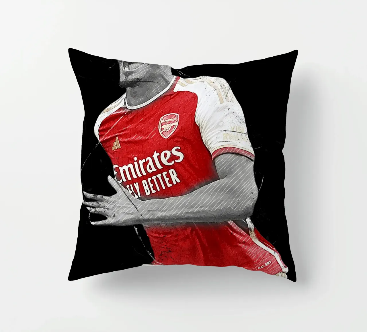 William Saliba Arsenal cuscino da tenten