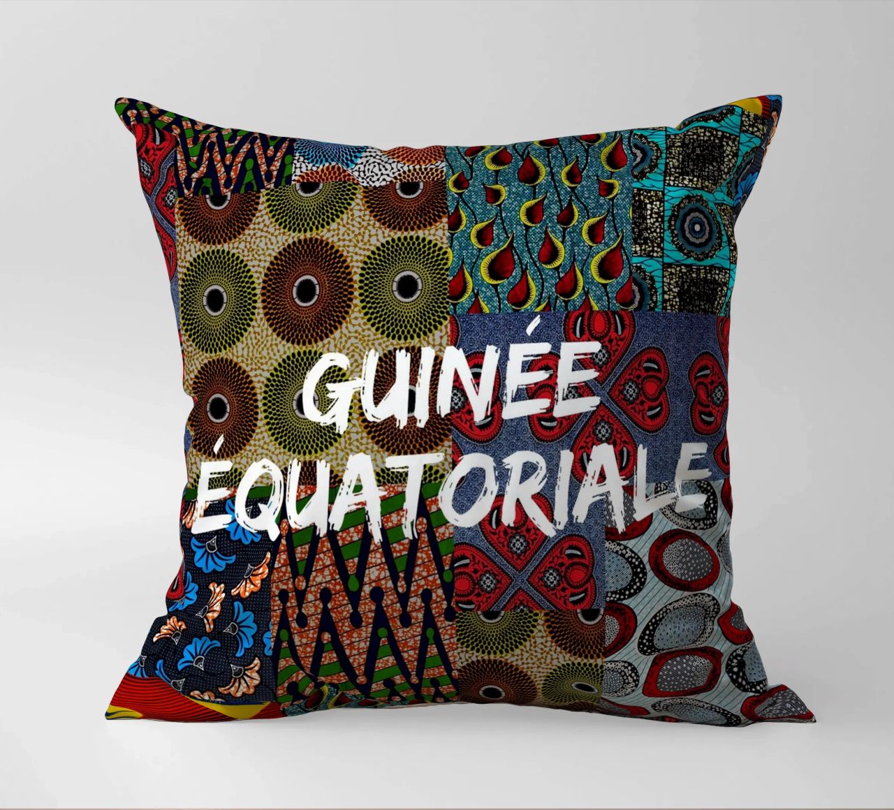 Guinée Equatoriale coussin de Mathudace Créas
