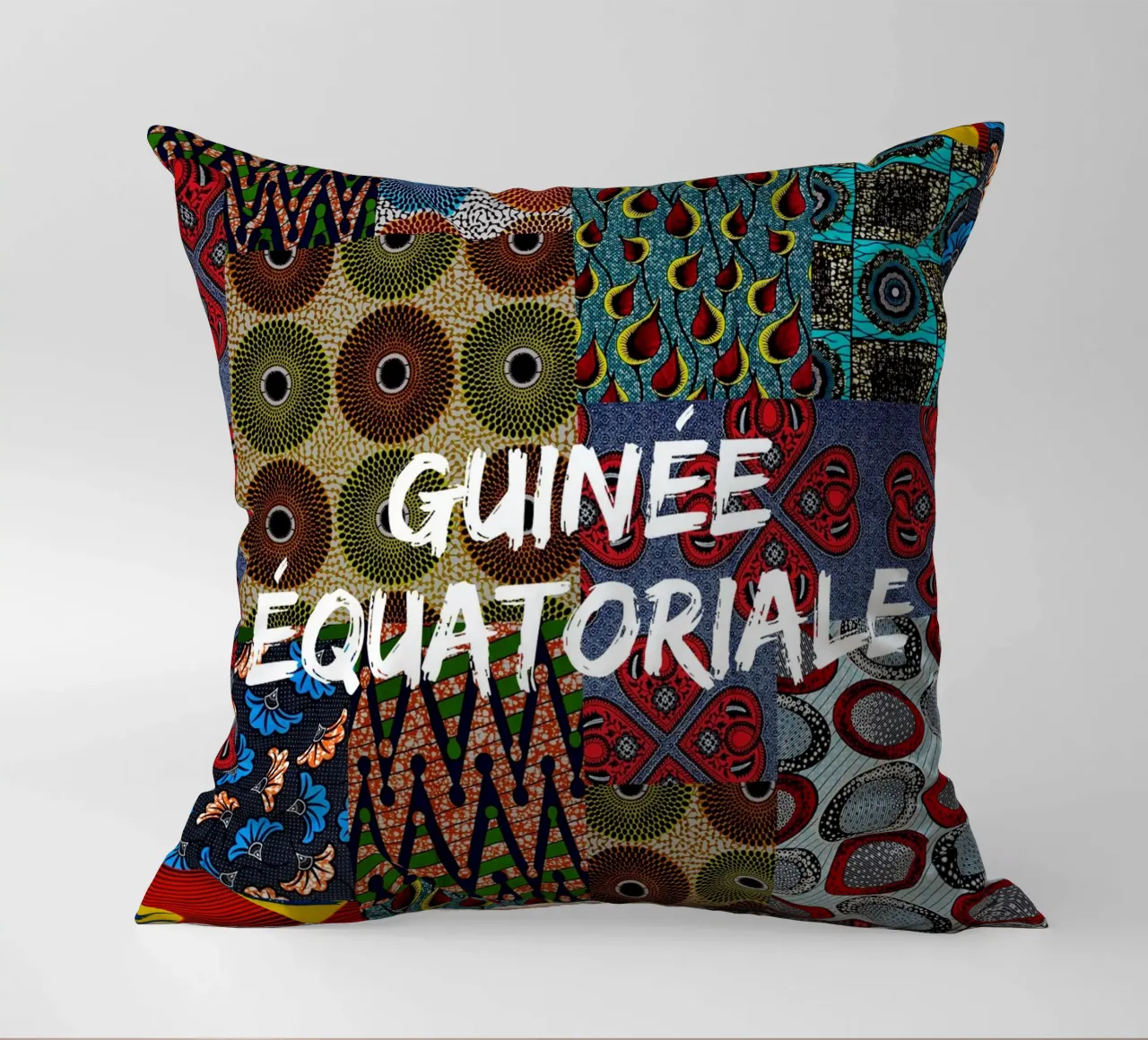 Guinée Equatoriale cuscino da Mathudace Créas