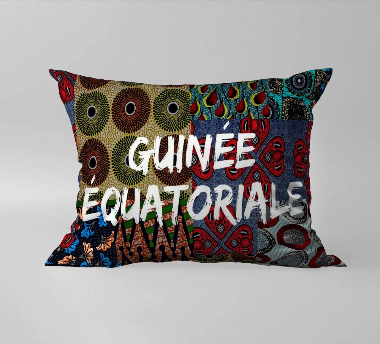 Guinée Equatoriale coussin de Mathudace Créas